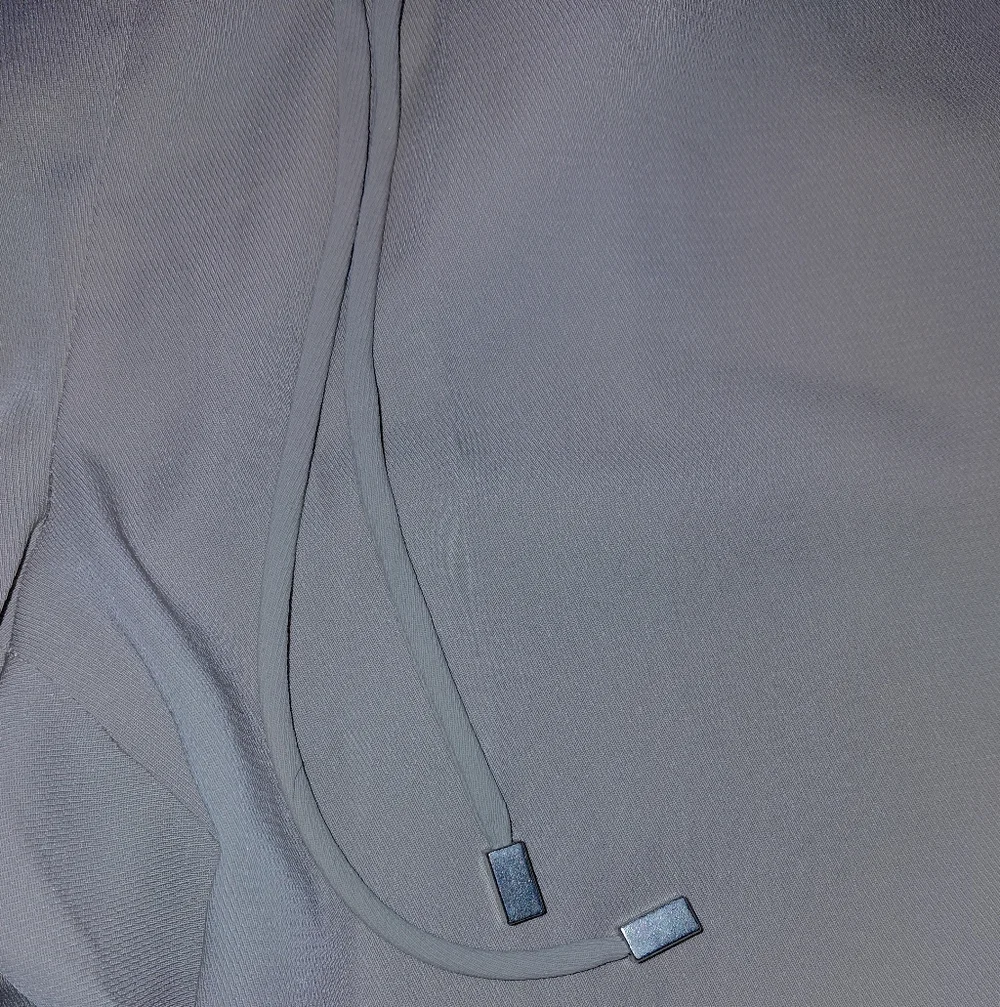 Zara High Waisted Beige Drawstring Pajama Style Ankle Pants XS - Picture 14 of 15